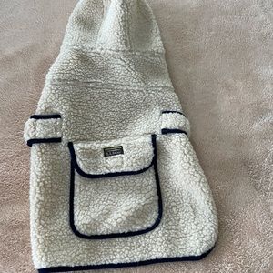 Medium size dog’s winter coat, worn once. Soft and cozy with Velcro closures.